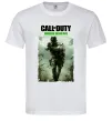 Мужская футболка Modern Warfare Белый фото