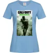 Жіноча футболка Modern Warfare Блакитний фото
