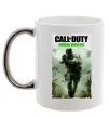 Чашка с цветной ручкой Modern Warfare Серебро фото