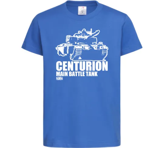 Дитяча футболка Centurion Яскраво-синій фото