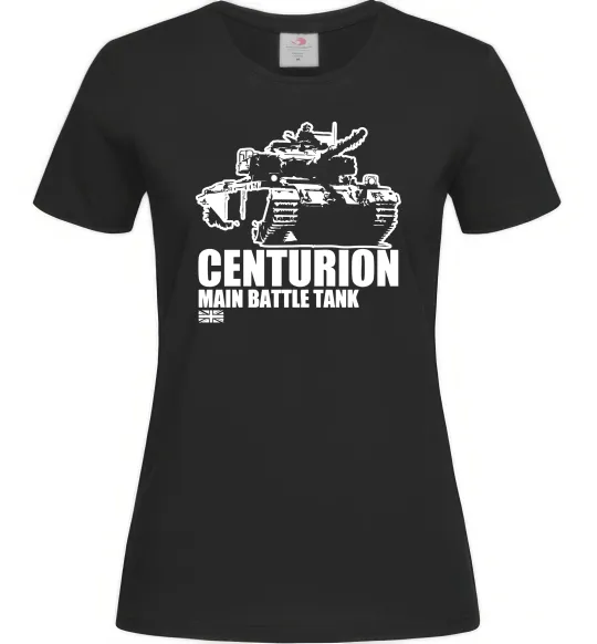 Жіноча футболка Centurion Чорний фото