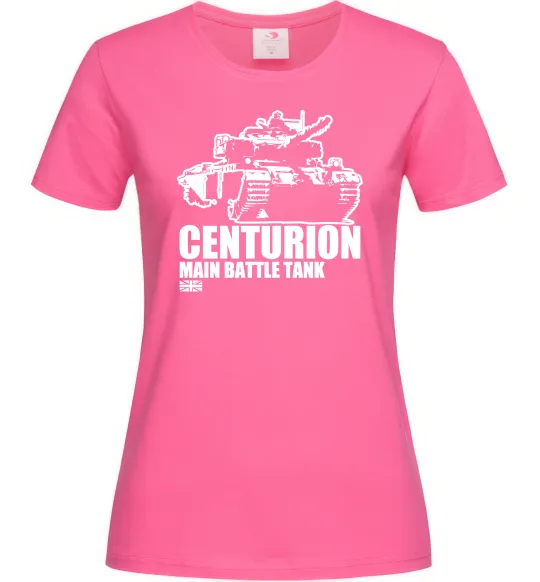 Жіноча футболка Centurion Яскраво-рожевий фото