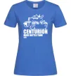 Жіноча футболка Centurion Яскраво-синій фото