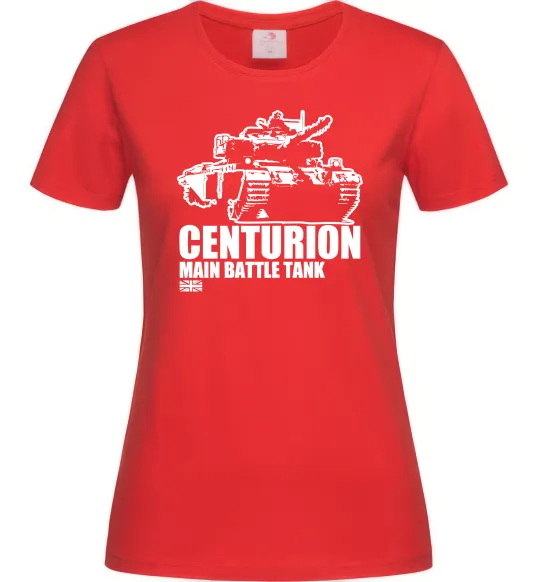 Жіноча футболка Centurion Червоний фото