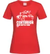 Жіноча футболка Centurion Червоний фото