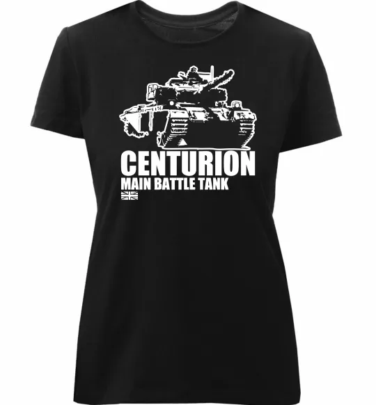 Жіноча преміум футболка Centurion Чорний фото