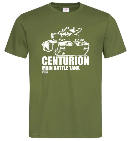 Чоловіча футболка Centurion Оливковий фото
