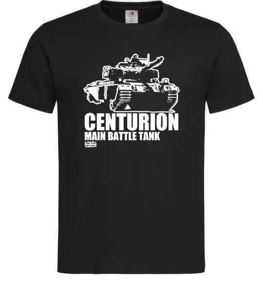 Чоловіча футболка Centurion Чорний фото