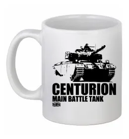 Чашка керамічна WoT Tiger II Білий фото