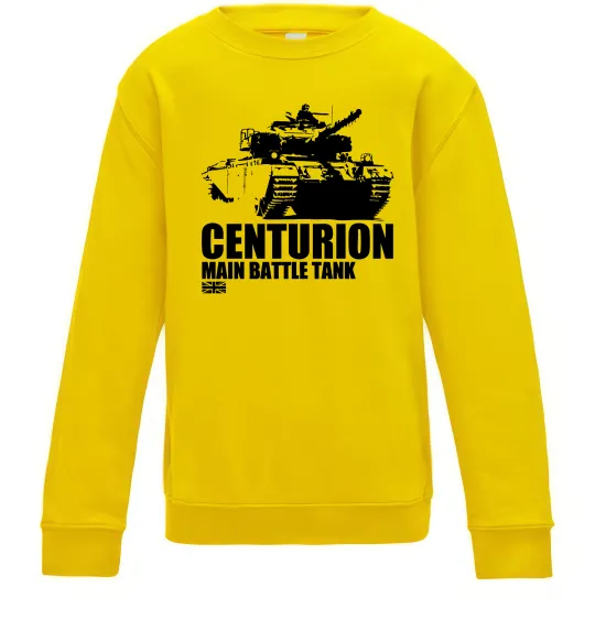 Дитячий світшот Centurion Сонячно жовтий фото