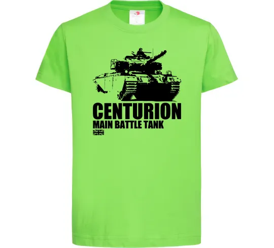 Дитяча футболка Centurion Лаймовий фото