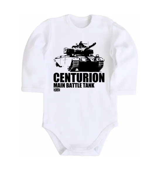 Дитячий бодік Centurion Білий фото