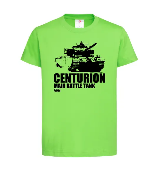 Дитяча футболка Centurion Лаймовий фото