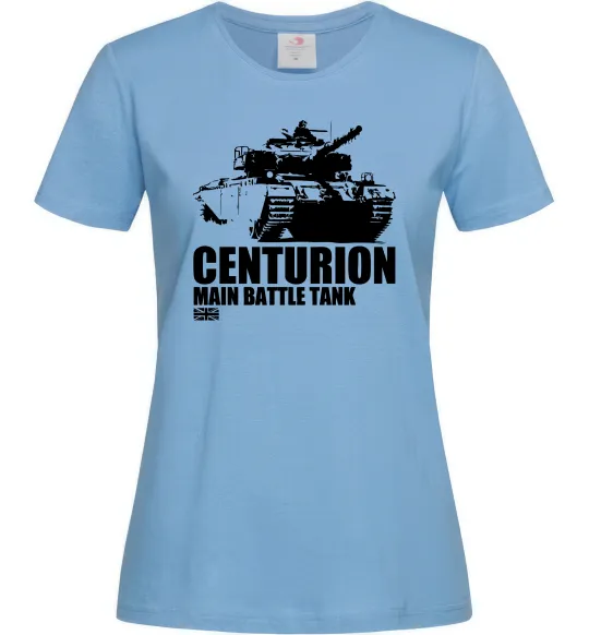 Жіноча футболка Centurion Блакитний фото