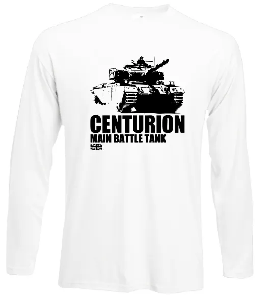 Лонгслів Centurion Білий фото