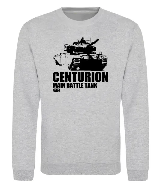 Світшот Centurion Сірий меланж фото