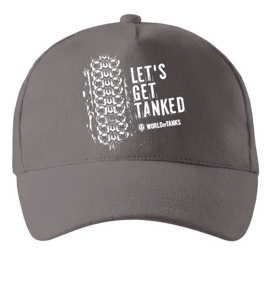 Кепка World of tanks Let`s get tanked Сірий фото