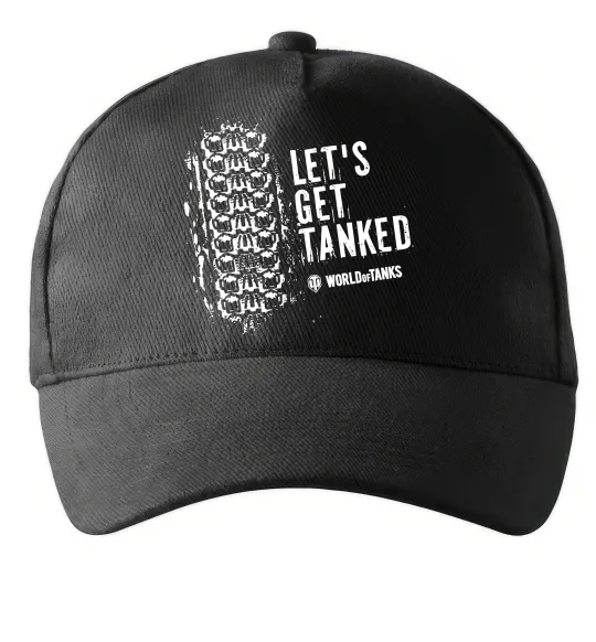 Кепка World of tanks Let`s get tanked Чорний фото