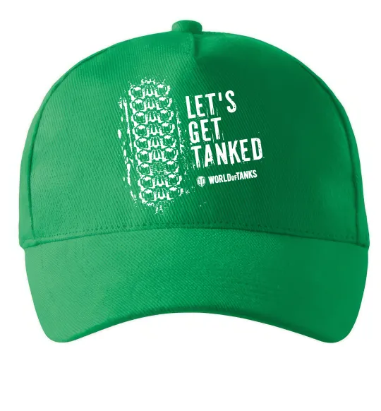 Кепка World of tanks Let`s get tanked Зелений фото