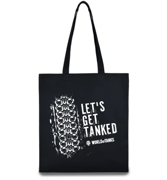 Еко-сумка World of tanks Let`s get tanked Чорний фото