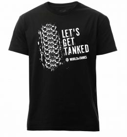 Чоловіча преміум футболка World of tanks Let`s get tanked