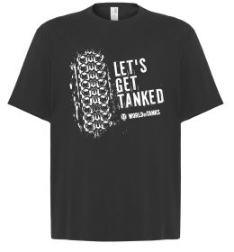 Футболка Оверсайз World of tanks Let`s get tanked