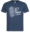 Чоловіча футболка World of tanks Let`s get tanked Темно-синій фото