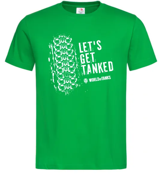 Чоловіча футболка World of tanks Let`s get tanked Зелений фото