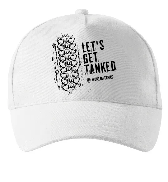 Кепка World of tanks Let`s get tanked Білий фото