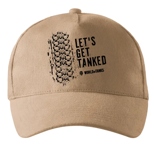 Кепка World of tanks Let`s get tanked Пісочний фото