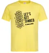 Чоловіча футболка World of tanks Let`s get tanked Лимонний фото