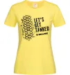 Женская футболка World of tanks Let`s get tanked Лимонный фото