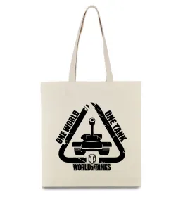 Еко-сумка World of Tank Чорний фото