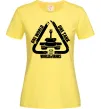 Жіноча футболка One world one tank Лимонний фото