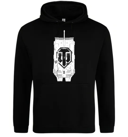 Жіноча толстовка (худі) World of Tanks STRV Чорний фото