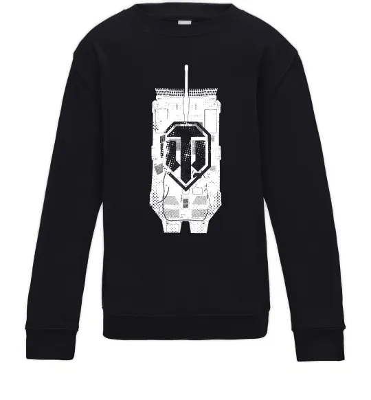 Дитячий світшот World of Tanks STRV Чорний фото