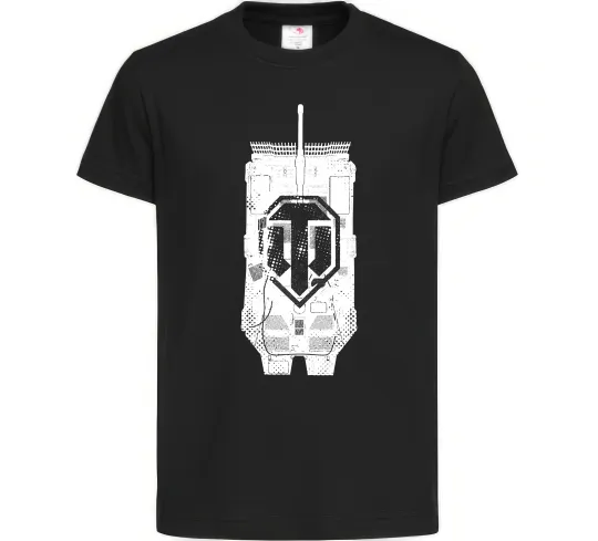 Детская футболка World of Tanks STRV Черный фото