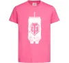 Детская футболка World of Tanks STRV Ярко-розовый фото