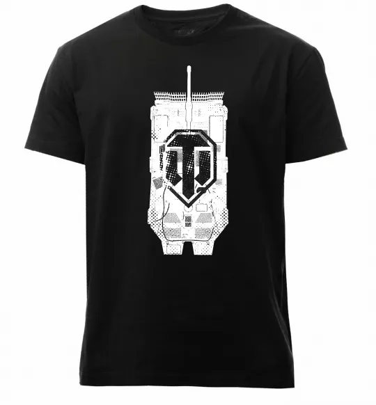 Чоловіча преміум футболка World of Tanks STRV Чорний фото