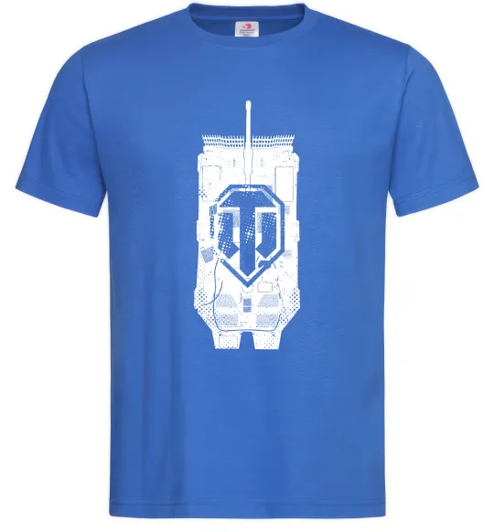 Чоловіча футболка World of Tanks STRV Яскраво-синій фото