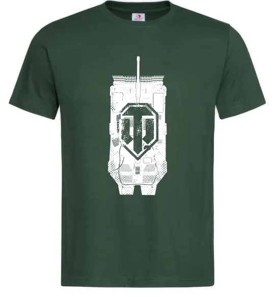 Чоловіча футболка World of Tanks STRV Темно-зелений фото