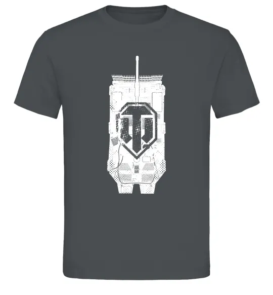 Чоловіча футболка World of Tanks STRV Графіт фото