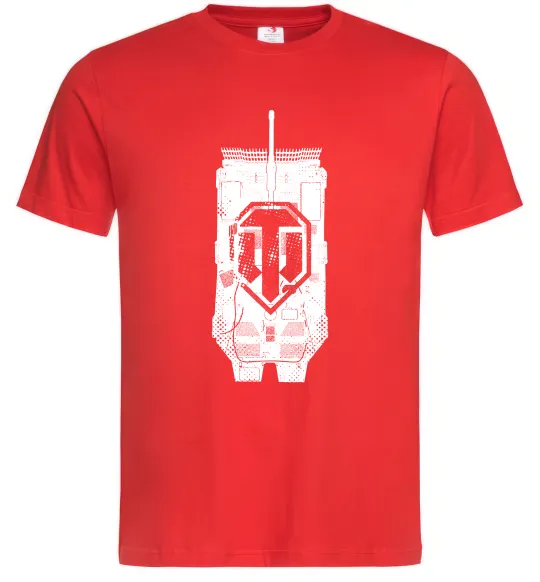 Чоловіча футболка World of Tanks STRV Червоний фото