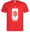 Чоловіча футболка World of Tanks STRV Червоний фото