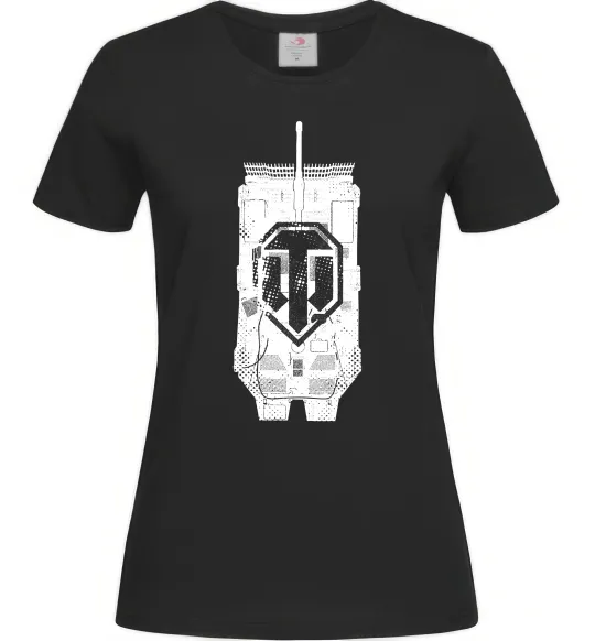 Женская футболка World of Tanks STRV Черный фото