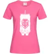 Женская футболка World of Tanks STRV Ярко-розовый фото