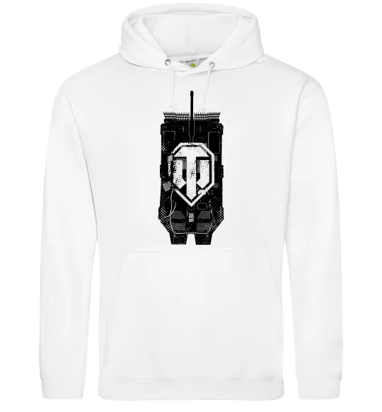 Жіноча толстовка (худі) World of Tanks STRV Білий фото