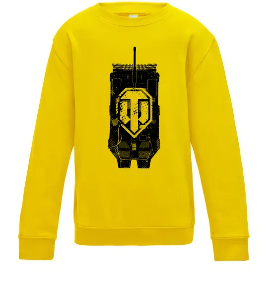 Дитячий світшот World of Tanks STRV Сонячно жовтий фото