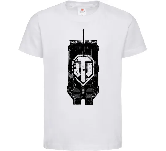 Детская футболка World of Tanks STRV Белый фото