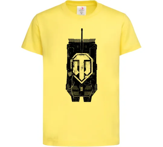 Детская футболка World of Tanks STRV Лимонный фото